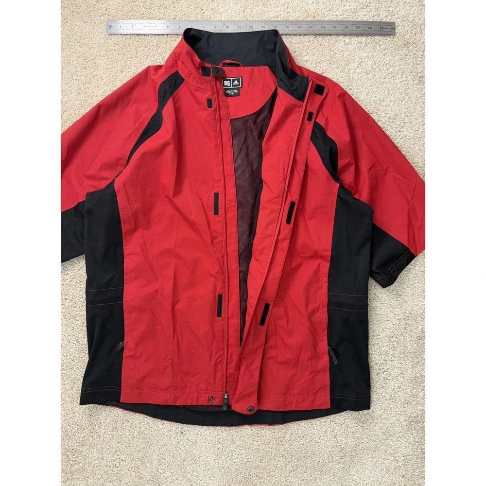 Adidas Golf Short Sleeve The Country Club Brookline 2007 Roundup Red‎ Large